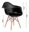 Set 2 Sillon Eames Daw Abs Cocina Comedor - Alto Impacto - ALTO IMPACTO Home + Office