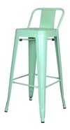Set * 6 Banqueta Tolix Respaldo Medio Mate - Alto Impacto - comprar online