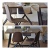 Silla Moderna Eames Base Metalica Tapizada - Alto Impacto - - comprar online
