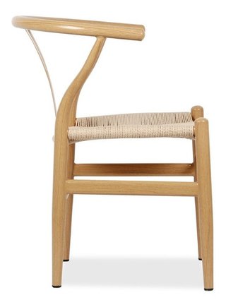Combo 10 Silla Wishbone + Mesa Metalica 240 Cm- Alto Impacto - ALTO IMPACTO Home + Office