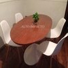 Combo Mesa Tulip Oval 200 * 90 + 6 Silla Eames- Alto Impacto - tienda online