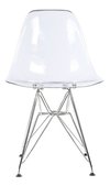 Silla Eames Dsr Cromada Transparente 1 - Alto Impacto - comprar online