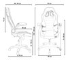 Imagen de Sillon Gamer Playstation Xbox Juegos Pc Base Metal - Alto Impacto