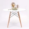 Set Mesa Eames 80 Cm + 4 Silla Abs Eames - Alto Impacto en internet
