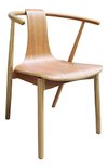 Imagen de Mesa Auxiliar + 2 Sillas Wishbone Wegner Escandinava