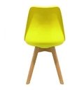 Set * 4 Silla Tulip Escandinava Eames Amarilla- Alto Impacto en internet