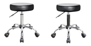 Banqueta Taburete Dentista Estetica Tattoo - Alto Impacto - ALTO IMPACTO Home + Office