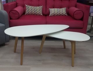Mesa Ratona Escandinava X 2 100x50 -70x35- Alto Impacto- - ALTO IMPACTO Home + Office