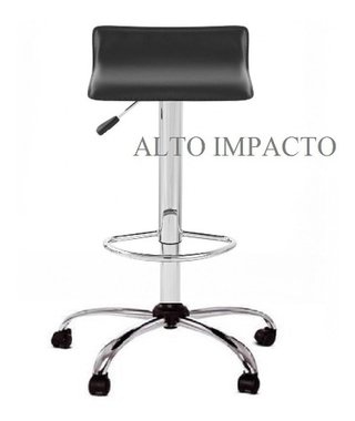 Banqueta Taburete Estetica Tatto Mod Avenue Giratorio Ruedas