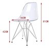 Silla Eames Dsr Cromada Transparente 1 - Alto Impacto - ALTO IMPACTO Home + Office
