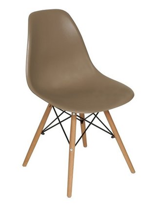 Set *4 Silla Eames Dsw Comedor Madera Color - Alto Impacto - tienda online