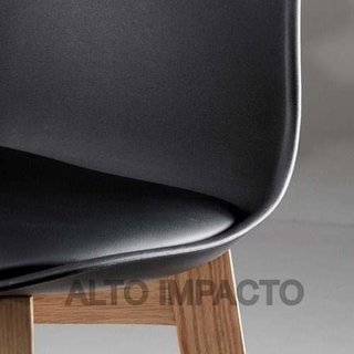 Desayunador Barra Recepcion + 2 Banquetas Tulip Alto Impacto - comprar online