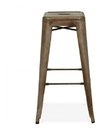 Banqueta Taburete Tolix Metal Cobre - Alto Impacto - comprar online