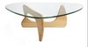 Mesa Ratona Noguchi Vidrio 120 Varios Colores- Alto Impacto