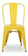 Set * 4 Silla Tolix Pauchard Amarillo Mate - Alto Impacto - tienda online