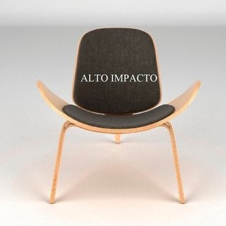 Silla Sillon Ch07 De Hans Wegner Lounge Chair - Alto Impacto