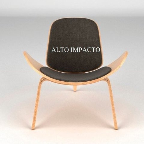 Silla Sillon Ch07 De Hans Wegner Lounge Chair - Alto Impacto