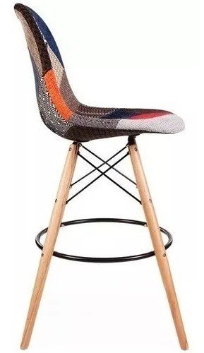 Set * 2 Banqueta Taburete Eames Patchwork Mod- Alto Impacto en internet