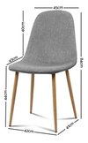 Set Mesa Vidrio Rectangular +6 Silla New Eames- Alto Impacto
