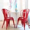 Combo Mesa Tulip 120 Cm + 4 Silla Tolix Metal - Alto Impacto