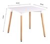 Combo Mesa Eames 80 Cm + 4 Silla Dsweames - Alto Impacto - tienda online