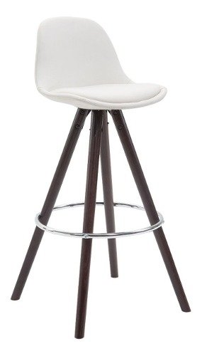 Set 2 Banqueta Taburete Tulip Eames Madera 65 O Alto Impacto - comprar online