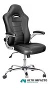 Sillon Gamer Playstation Xbox Juegos Pc Base Metal - Alto Impacto