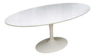 Mesa Tulip Oval 150 Sarineen Laca Pie Ovalado - Alto Impacto - comprar online