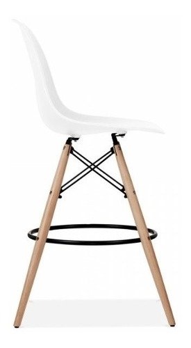 Banqueta Taburete Eames Dsw Blanca - Alto Impacto - comprar online