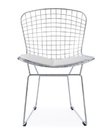 Set 4 Silla Bertoia Acero Cromado Almohadón Importadas - Alto Impacto - ALTO IMPACTO Home + Office