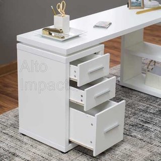 Escritorio Moderno Oficina Dormitorio Color A Elección Ai17 - ALTO IMPACTO Home + Office
