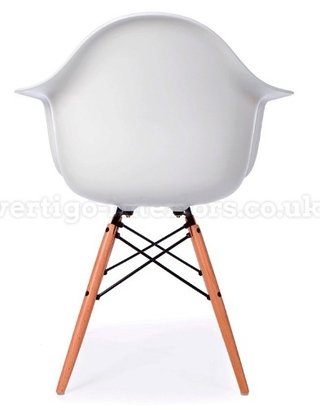 Set 4 Sillon Eames Daw Abs Base Madera Cocina - Alto Impacto - tienda online