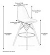 Set 4 Banqueta Taburete Eames Desayunador P - Alto Impacto en internet