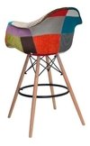 Banqueta Taburete Silla Sillon Patchwork Eames Dsb Daw en internet