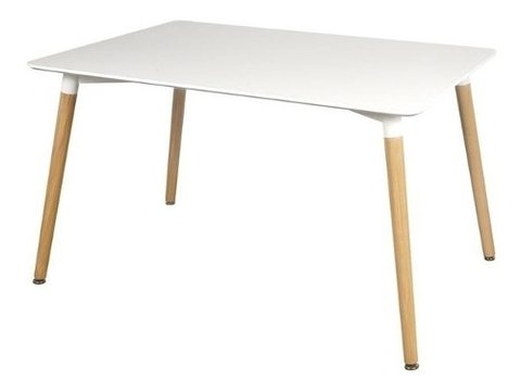 Mesa Eames Dsw Rectangular Comedor Living 160- Alto Impacto