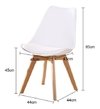 Imagen de Mesa Eames 80 Cm Linea Escandinava - Alto Impacto -