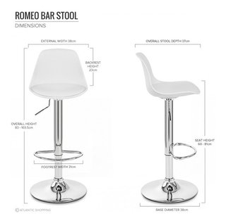 Banqueta Taburete Regulable Tulip - Alto Impacto - tienda online
