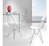 Silla Eames Dsr Cromada Transparente - Alto Impacto - comprar online