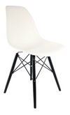 Set 4 Silla Eames Comedor Dsw Abs Pata Negra - Alto Impacto