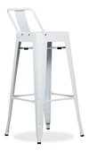 Banqueta Taburete Tolix Respaldo Medio Mate - Alto Impacto - ALTO IMPACTO Home + Office