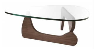 Mesa Ratona Noguchi Vidrio 120 Varios Colores- Alto Impacto en internet