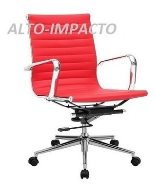 Sillon Oficina Eames Aluminum Varios Colores - Alto Impacto - comprar online
