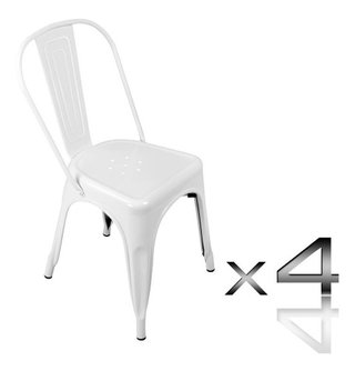 Combo * 4 Silla Tolix Xavier Pauchard Promo - Alto Impacto en internet