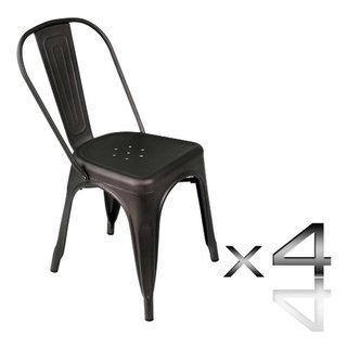 Combo * 4 Silla Tolix Xavier Pauchard Promo - Alto Impacto