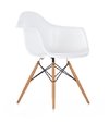 Set * 4 Sillon Eames Daw Abs B Madera Blanco- Alto Impacto