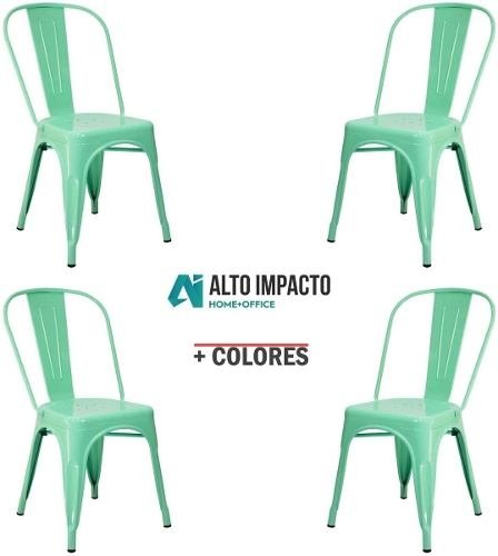 Silla Tolix Pauchard Metalica Promo ! - Alto Impacto