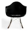 Silla Sillon Mecedora Rocking Chair Charles Eames All Black en internet