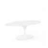 Mesa Ratona Tulip 100 Cm Ovalada Madera Laca - Alto Impacto