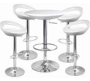 Mesa Bar Pop Taburete Desayunador Regulable- Alto Impacto - tienda online