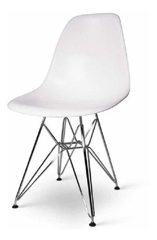 Silla Eames Dsr Base Cromada Comedor Living  - Alto Impacto - comprar online
